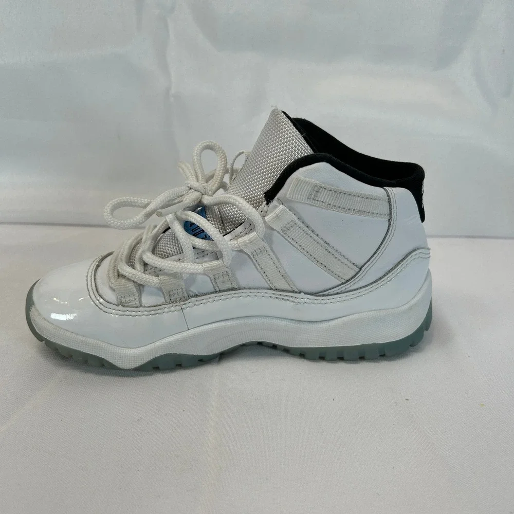 Jordan 11 Retro PS Legend Blue White Black 378039-104 Toddler Size 12.5C
